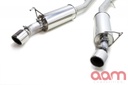 AAM Competition 2.5" True Dual Exhaust System with 2.5" SS Standard Tips