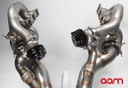 AAM Competition R35 GT-R GT1200-EFR Turbocharger System Upgrade 

*1000-1100+awhp Capable Turbochargers w/ V Band Turbine Housing
*Stainless Cast Manifolds
*Stainless V Band Downpipes (Off Road Use Only)
*Twin Water Cooled, V Band External W/Gs
*Pre-Assembled and Fully Terminated Oil Lines
*Pre-Assembled and Fully Terminated Water Lines & New Distribution Block