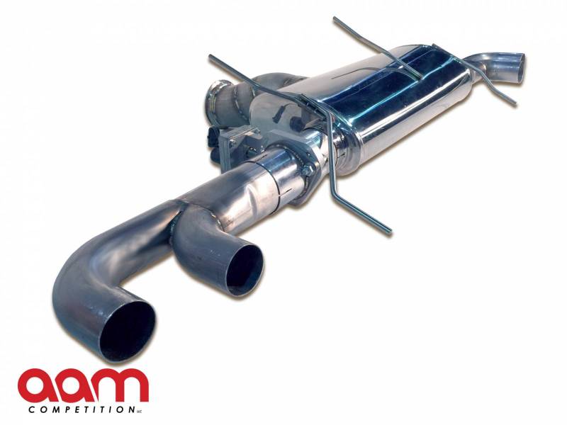 AAM Competition R35 GT-R 102MM Adjustable Exhaust W/ 5" Polished Tips