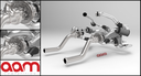 AAM Competition G37 Coupe Twin Turbo Kit - Regular