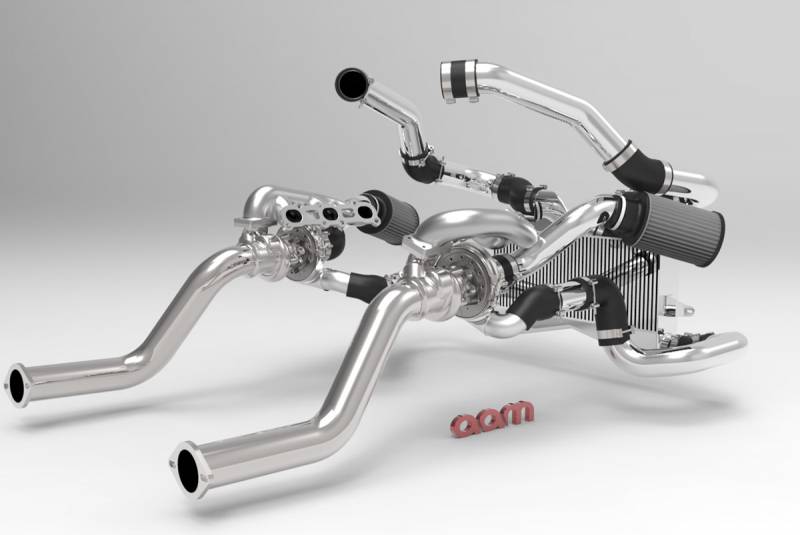 AAM Competition 370Z (2009-11) Twin Turbo Kit - Regular With Stage 2 Upgrade Turbos