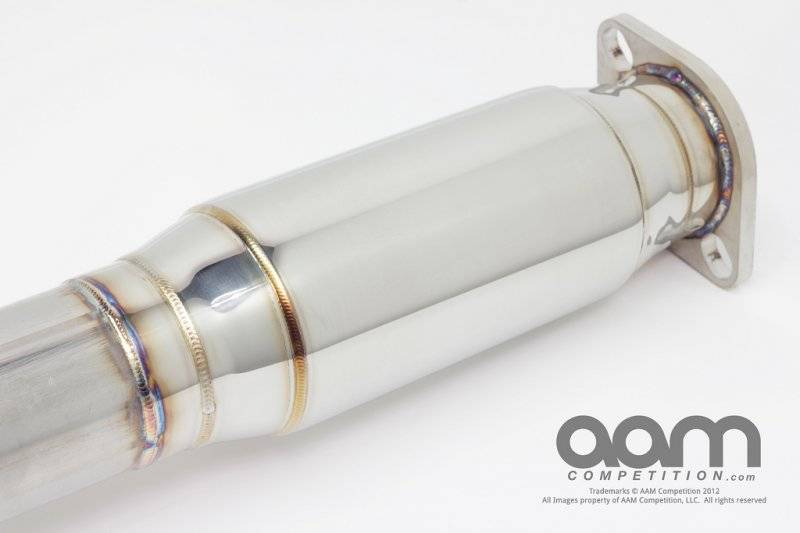 AAM Competition G35 3" True Dual Exhaust System Resonator 2