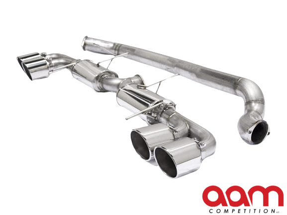 AAM Competition R35 GT-R 90MM Sport Exhaust w/ 5" Tips