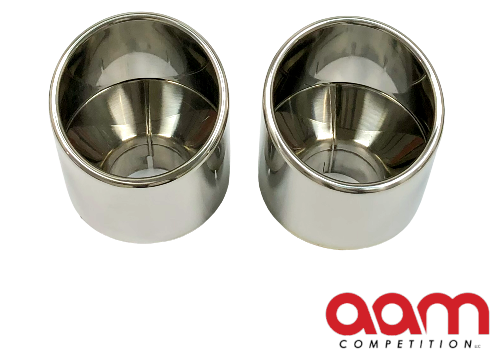 2.5" Inlet 5" Outlet Exhaust Tip (Sold Individually)