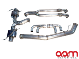 AAM Competition R35 GT-R 102MM Sport Exhaust w/ 5" Tips