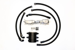 [AAMCGTRM-CATCHCAN-PWDB] AAM Competition GT-R R35 Catch Can System Pre-welded Drain Back Kit