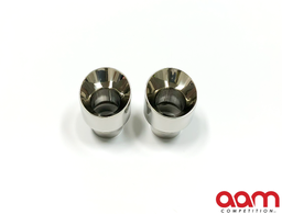 2.5" Inlet 4" Outlet Exhaust Tip (Sold Individually)